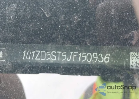 2018 Chevrolet Malibu Lt z USA, uszkodzony, nr VIN 1G1ZD5ST5JF150936